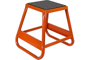 Heavy-Duty Dirt Bike Stand 800LBS Motorcycle Center Stand with Non-Slip Pad, Powersports Mini Bike Stand & Hoist Table for Di