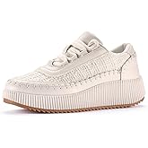 CGRRBW Women's Platform Sneakers Comfortable Fashion Sneakers Walking Shoes