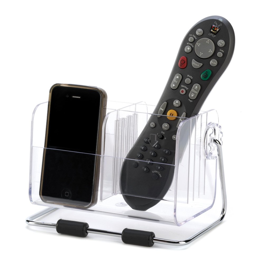Tv Stereo Dvd Vcr Remote Control Organizer Caddy Holder