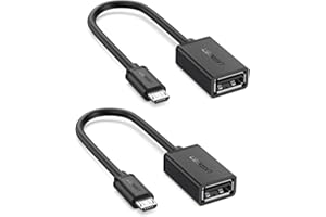 UGREEN Micro USB 2.0 OTG Cable On The Go Adapter Male Micro USB to Female USB for Galaxy S7 S6 Edge S4 S3, PS3 PS4 Controller