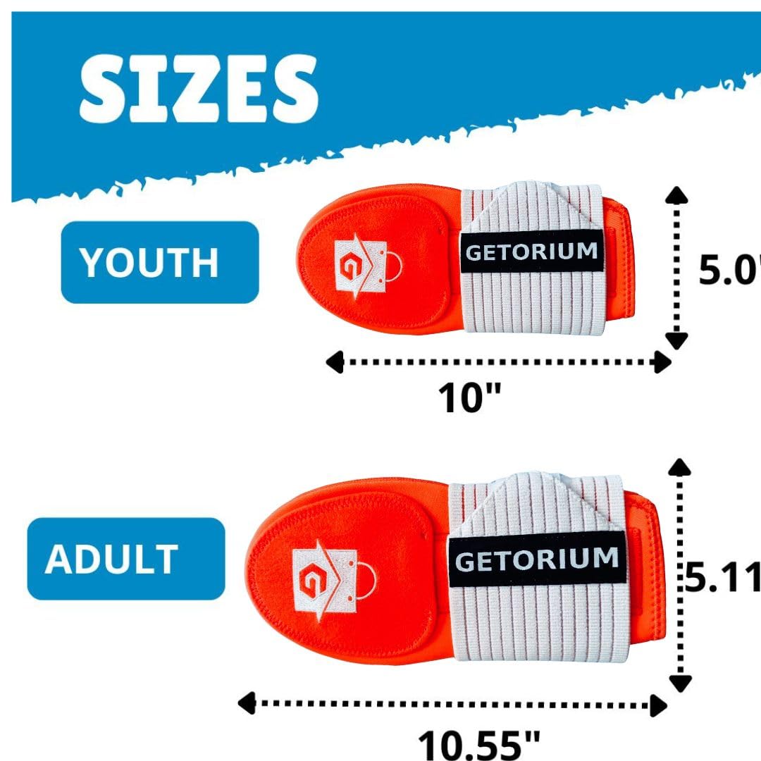 GETORIUM Baseball Sliding Mitt For Base Running - Soft, Flexible ...