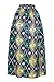 VIGVOG Women's Ethnic Plus-Size African Print Pull-on Maxi A-line Skirt (S, LC65008-9)