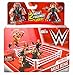 WWE Mighty Minis 2 Piece, Roman Reigns & Seth Rollins Figures & Portable Ring Play Set With BONUS (1) Blind Mighty Mini Figure