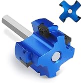 Konvixon 4 Blade 1-1/2 Inch PVC Pipe Reamer, PVC Fitting Saver with 3/8 Inch Hex Shaft, Socket Saver, Plastic Pipe Fitting Reamer for SCH40 Water Line, Drain Lines, Vent Lines, Fit 1/2" Drills