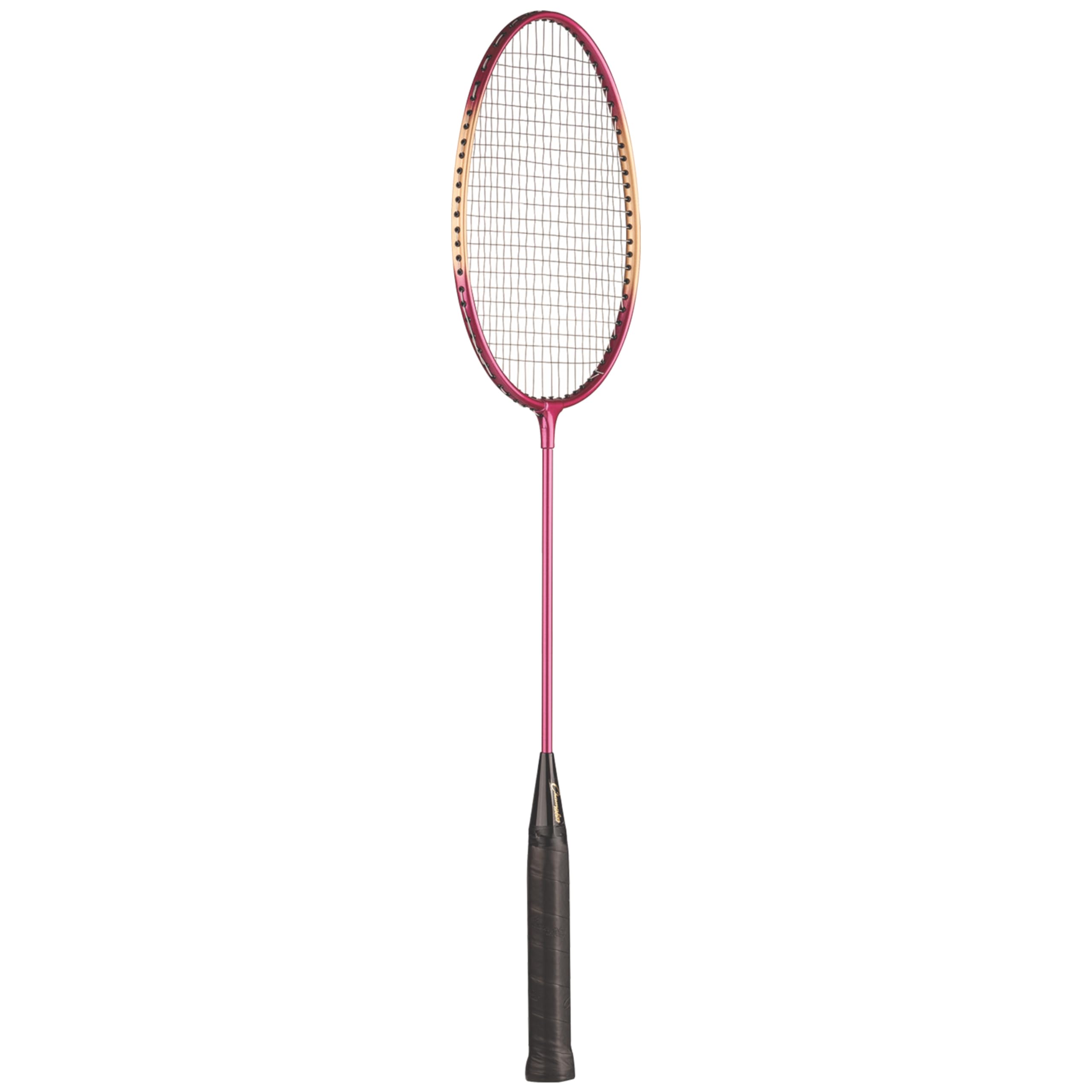 Champion Sports Aluminum Badminton Racket with Coated Steel Strings