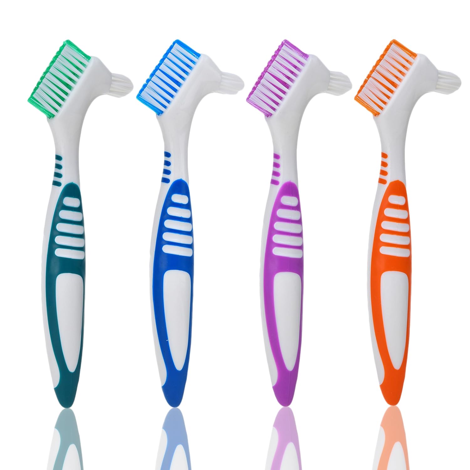 Nereds 4pcs Turtle Shell Cleaning Brush Mini Double-Sided Cleaning Brush Aquatic Tortoise Shell Cleaning Brush Tortoise Accessories