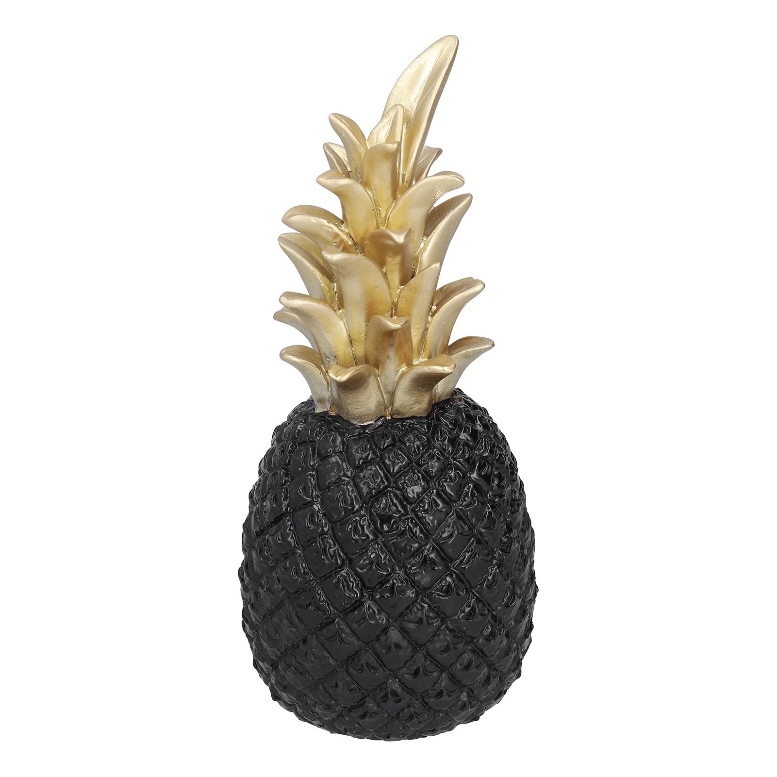 Tomotato Pineapple Ornaments Modern Resin Pineapple Crafts Household Decorative Pineapple Simulation Fruit Ornaments for Table Desktop Ornaments Room Home Decoration 7.9x3.3in