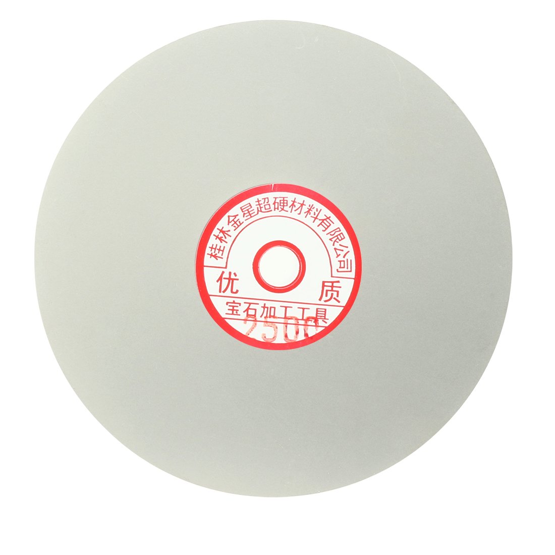 Sourcingmap 6-inch Grit 2500 Diamond Coated Flat Lap Wheel Grinding Sanding Polishing Disc