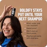 Boldify Hair Fibres 12g Medium Brown - Fuller Looking Thin Hair view 6