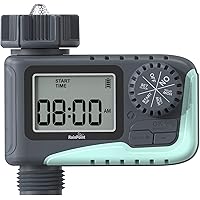 RAINPOINT Sprinkler Timer,Water Timer Programmable Garden Outdoor Hose Feature Timer with Rain Delay/Manual/Automatic…