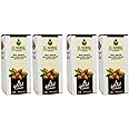 Bitter Almond Oil Natural Undiluted Pure For Hair Skin Care Skincare Facial Body & Cold Pressed Premium No Additives Kosher Halal (4 Pack = 4.05 oz / 120 ml) زيت اللوز المر