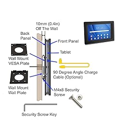 TABcare Anti-Theft Acrylic VESA Enclosure for