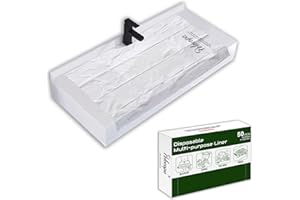 Pelocapa Disposable Hair Beard Catchers, Disposable Sink Liners for Trimming, 50 Pcs Large Sink Covers for Beard Grooming