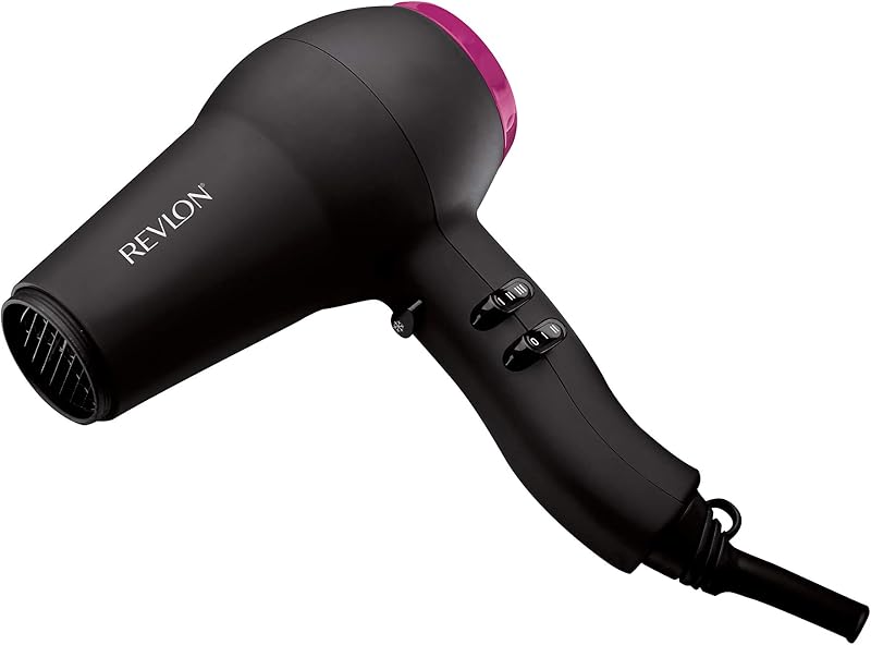 Asciugacapelli veloce e leggero RVDR5823, 2000W colore nero