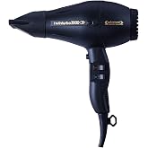 idinio Turbo Power Hair Dryer Ionic Professional, Black, Twin Turbo Blower Advanced, Comes with Brush, (3900- TP)