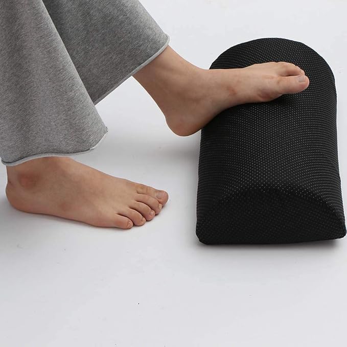 TopHGC Footrest, Foot Rest Cushion Under Desk Soft Memory Foam Cushion
