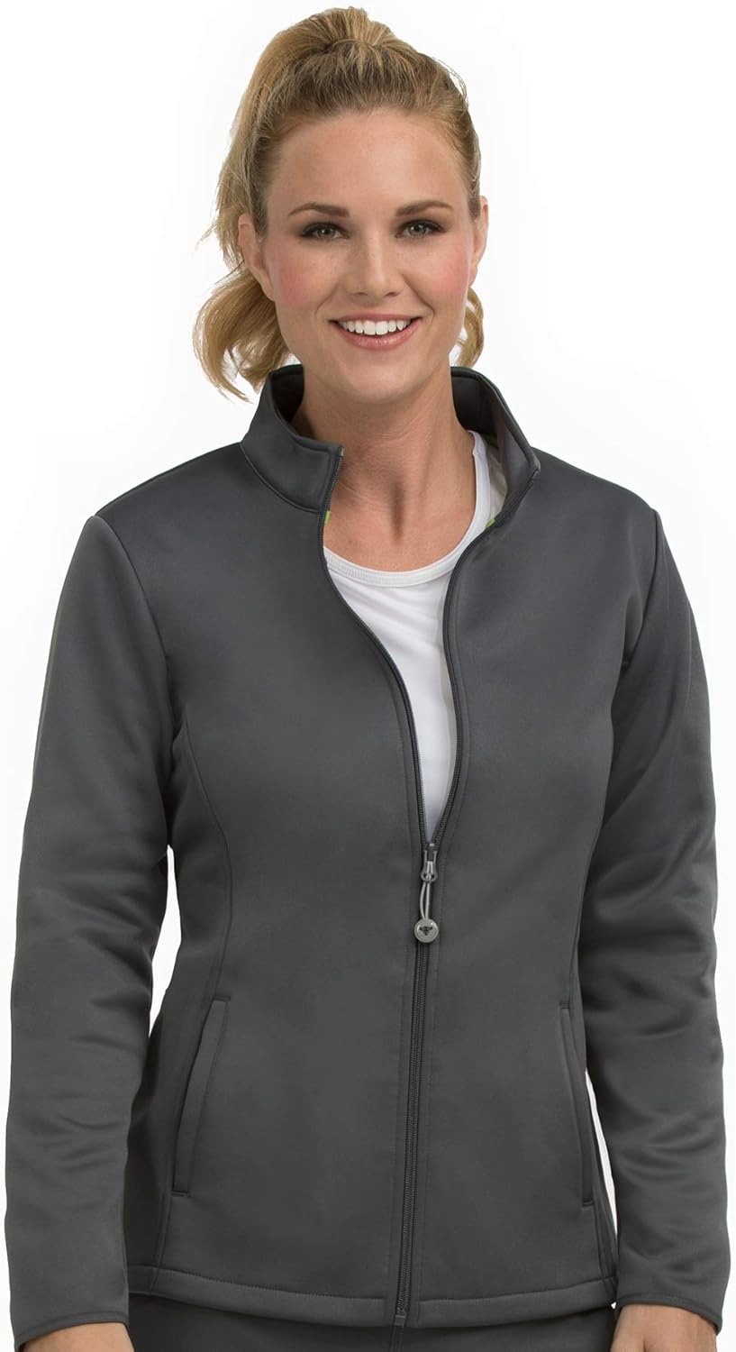 Med Couture Women's Bonded Fleece Med Tech Warm up Jacket