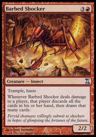 Magic: the Gathering - Barbed Shocker - Time Spiral