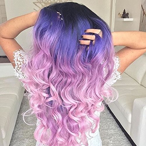  purple wig