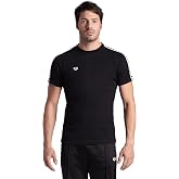 Arena Men's Arena Men's Team T-Shirt 100% Cotton Slim Fit Short Sleeve Casual Athletic Wear