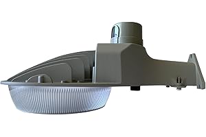 RAB Design BL1S-LED 50W LED Barn Light with Photocell, 20W/30W/40W/50W Adjustable, 6654 Lumens, 5000K Daylight, 120-277V, IP6