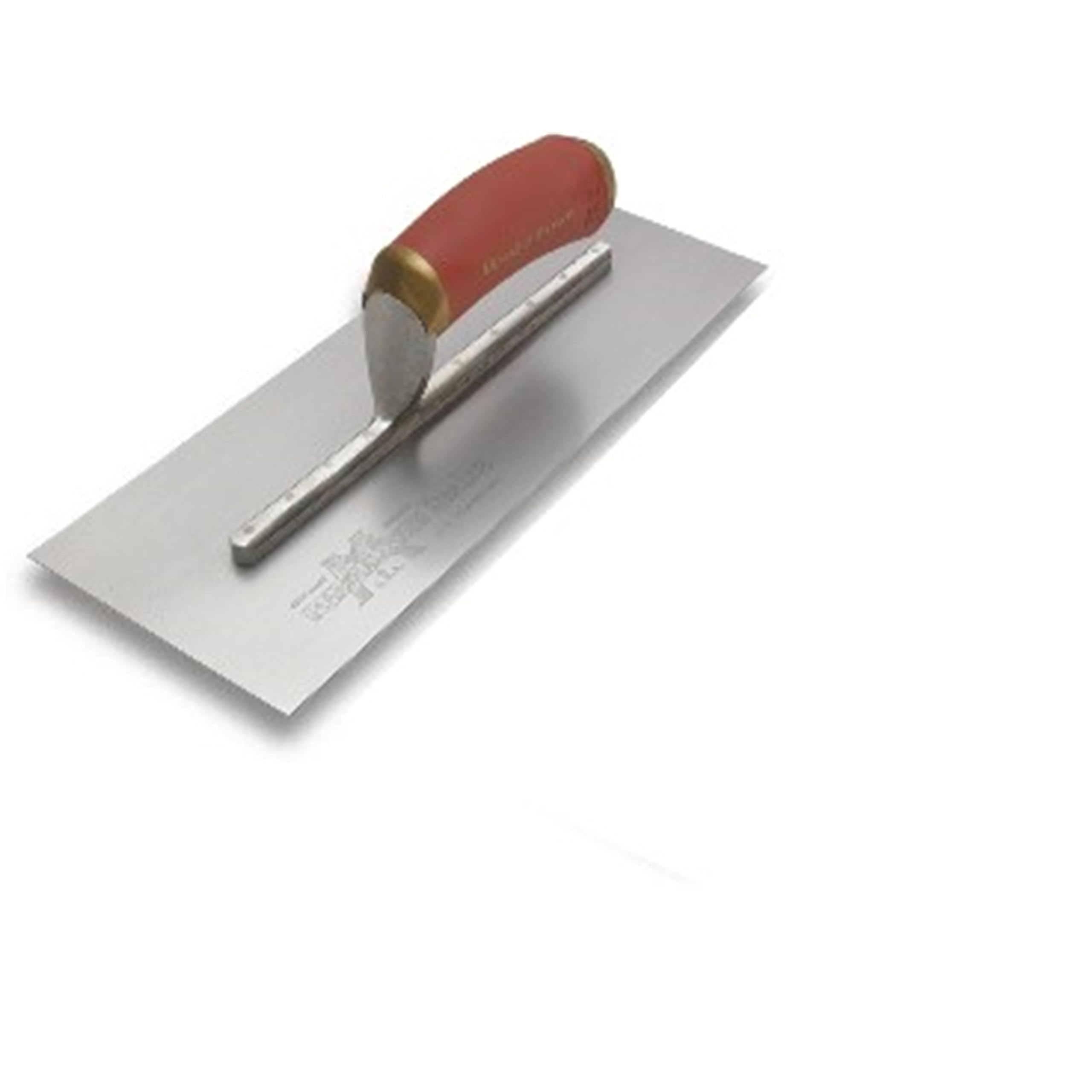 MARSHALLTOWN PermaShape Plasterers Finishing Trowel, Flat Stainless Steel 292 x 121mm Blade, DuraSoft Handle, 4SSFPD — image 1