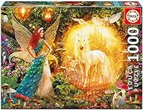 Peacock Feather Fairy - Educa 1000 Piece Puzzle by Educa