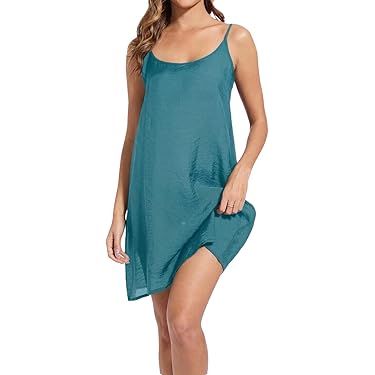 blue dress poem Summer Satin Slip Dress – Tibi Official