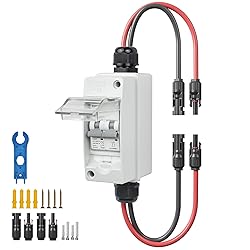 Pjerjzn 50A Solar Panel Disconnect Switch 400V