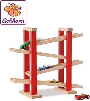 circuito coches madera