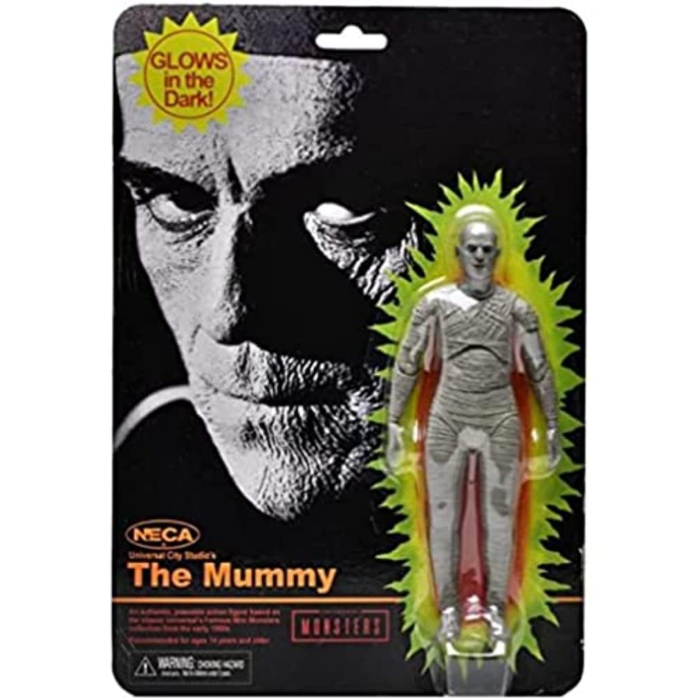 NECA The Mummy Glow In The Dark Action Figure 18Cm