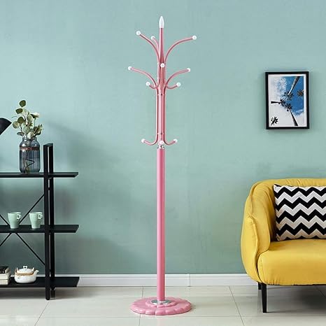 Amazon Wtop メタル ポールハンガー 玄関 洋服掛け ポールスタンド ホルダー 帽子 洋服 かばんかけ スーツ 傘 スカーフ ハンガーラック オンライン通販