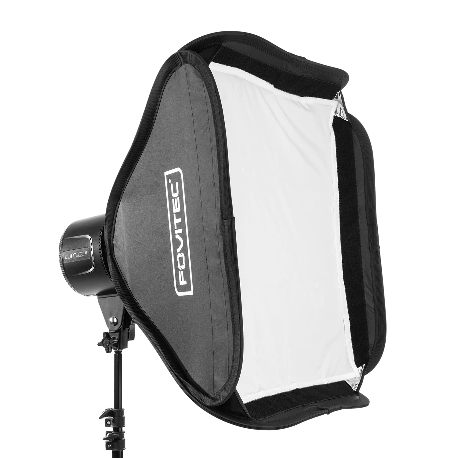 Fovitec Foldable Square 60x60cm Pop Up Photo & Video Lighting Softbox with Diffusers