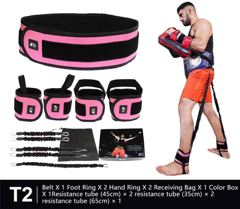 SZYM Leg squat Exercise Bands, Boxing/Fighting Resistance Bands Training Equipment, Bounce resistance band, Taekwondo gym bands, Workout Bands stretch rope pull rope