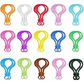30 Pcs Plastic Lobster Clasps Multicolor Lobster Clasp DIY Keychain, for Crafts Keychain Hook DIY Handmade, Craft Clasps, Ornaments Making