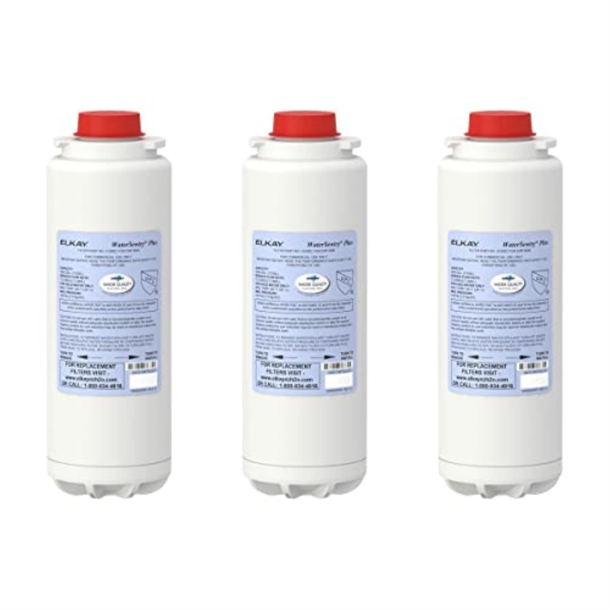 Photo 1 of Elkay Genuine WaterSentry 51300C Lead + Microplastics NSF/ANSI Certified Filter (3-Pack)(Bottle Fillers)