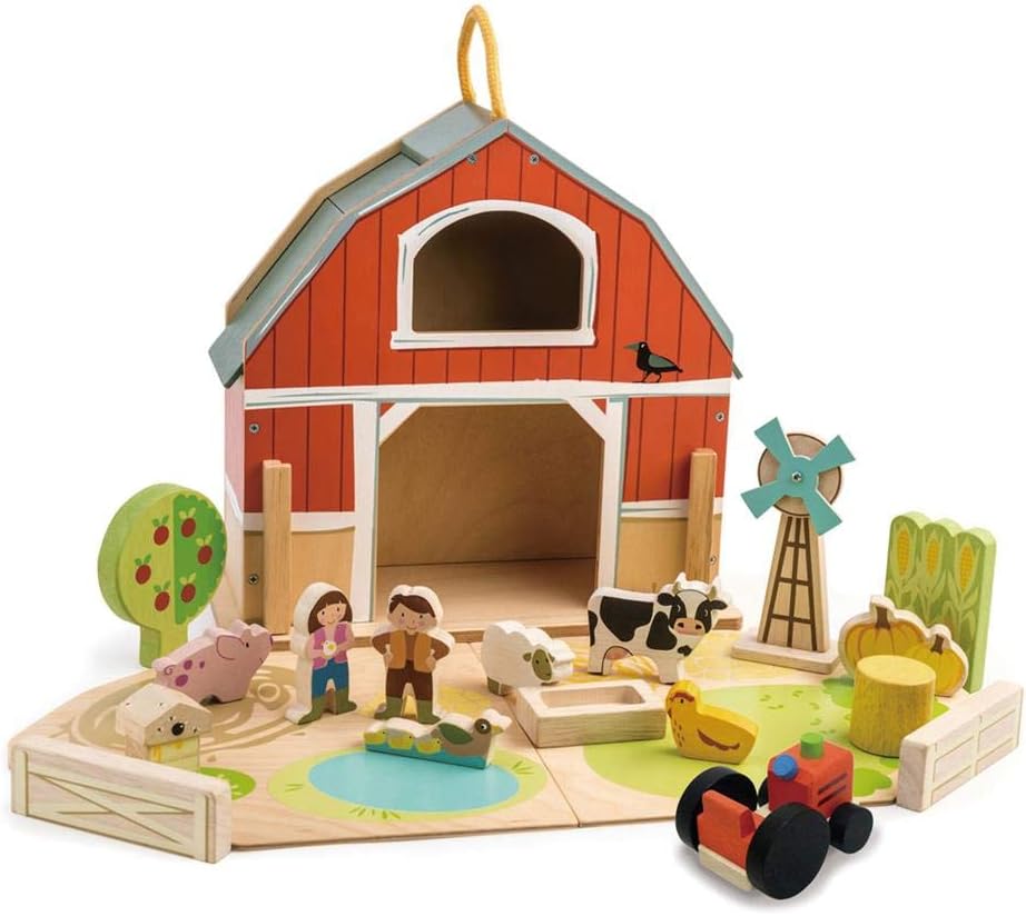 barnyard toy set