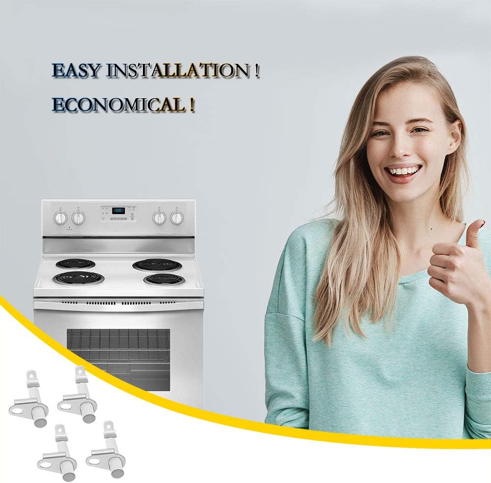 AMI PARTS Cooktop Burner Spark Igniter 74009336 Cooktop Burner Spark Igniter Compatible with Whirlpool Ranges 4 Pack - - 