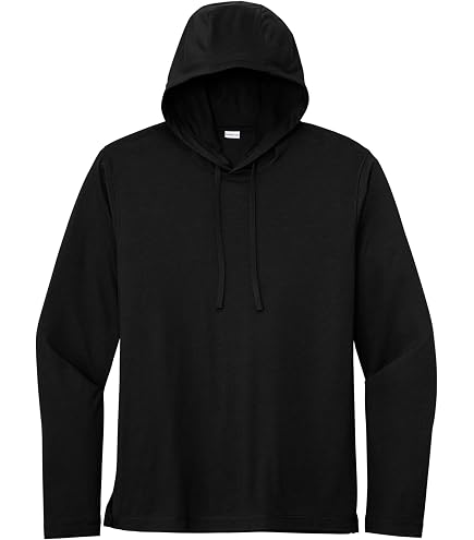 メンズウェア LONG SLEEVE LIGHTWEIGHT HOODIE SPORT-TEK Unisex Posi-UV Pro Long Sleeve Hoodie | Breathable Gym