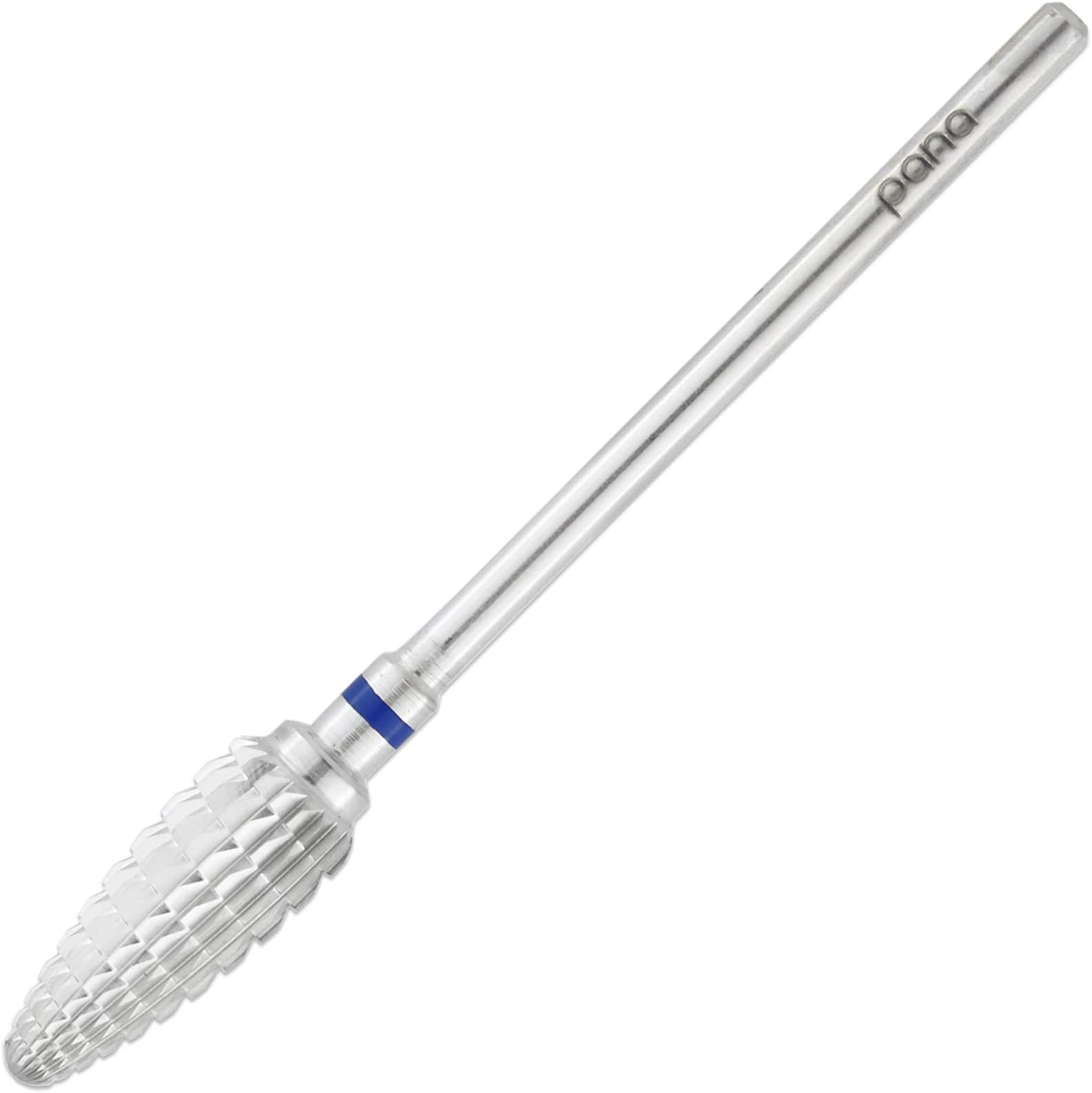 PANA3/32" Safety Bit Nail Carbide Bit - For Electric Dremel Drill Machine (Medium, Large Cone - Silver)