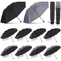 Amazon.com: Hillban Set of 12 Windproof Travel Umbrella