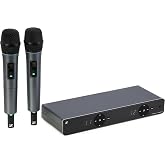 Sennheiser Pro Audio XSW 1-825 DUAL-A Channel Wireless Microphone System,Black
