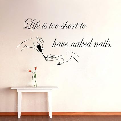Amazon Com Fuirs Stickers Vinyl Wall Art Decals Letters Quotes