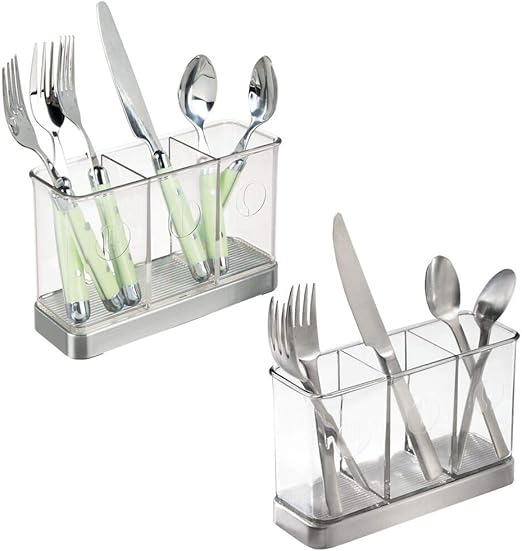 Amazon.de: mDesign Besteckkorb für Messer, Gabeln, Löffel