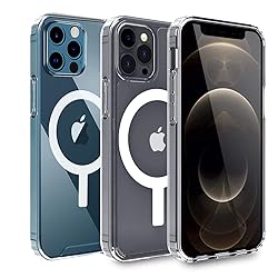 AICase Clear Phone 12 Pro Max Case with Built-in