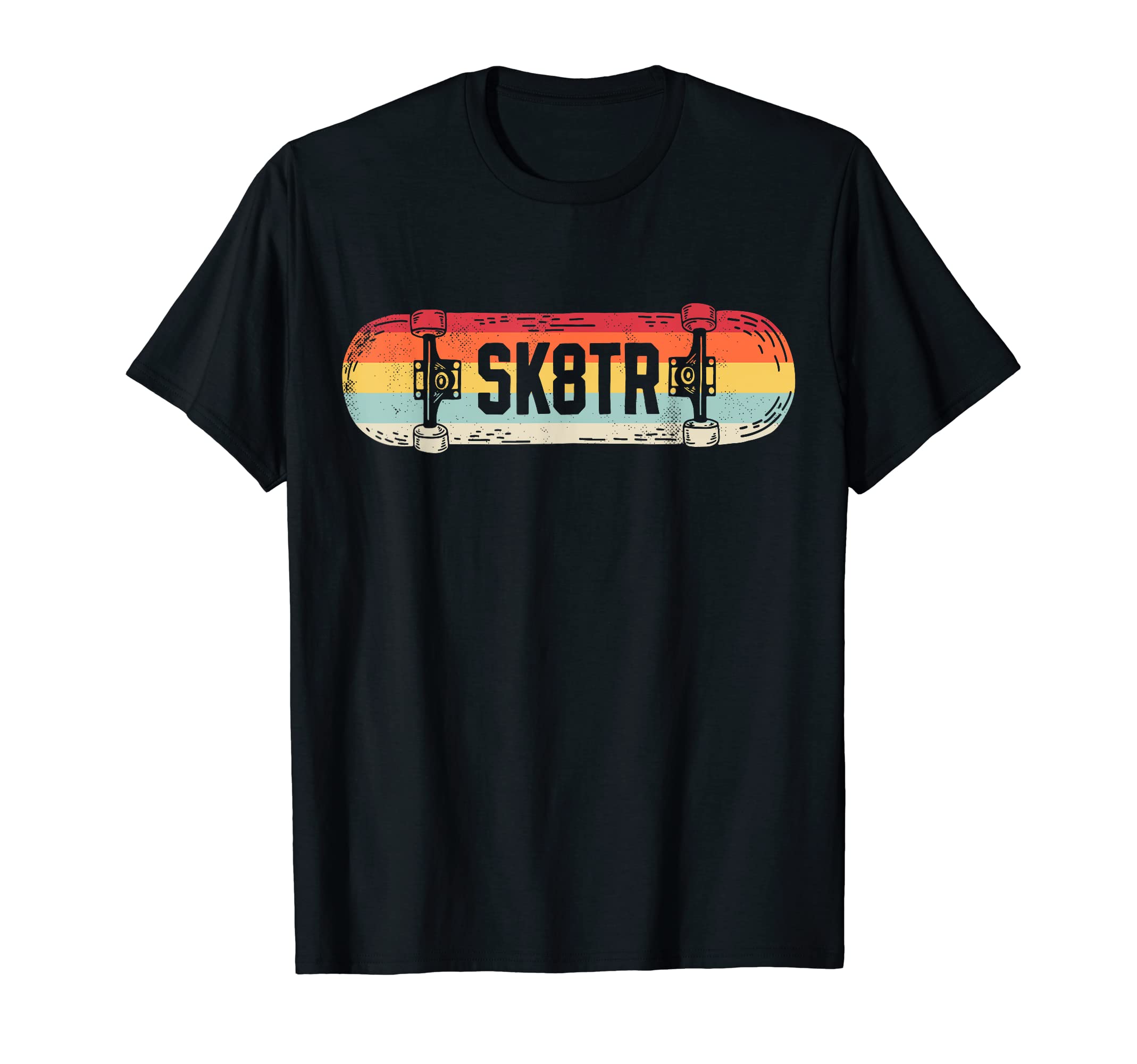 Skateboard Skater Skateboarder Retro Vintage Skateboarding T-Shirt