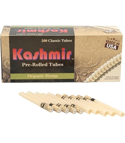 all natural cigarette tubes Amazon.com: Kashmir Cigarette Tubes King Size Organic 200 Count Box – 84mm  Natural Paper Tubes with Filters – Empty Cigarette Tubes Compatible with  Injector Machines – Made in USA : Health & Household