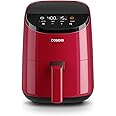 COSORI Air Fryer 2.1 Qt, 4-in-1 Small Mini Airfryer, Bake, Roast, Reheat, 97% Less Oil, Compact & Quiet, Nonstick & Dishwasher Safe Basket, 30 In-App Recipes with Nutrition Facts, Auto-Shut Off, Red