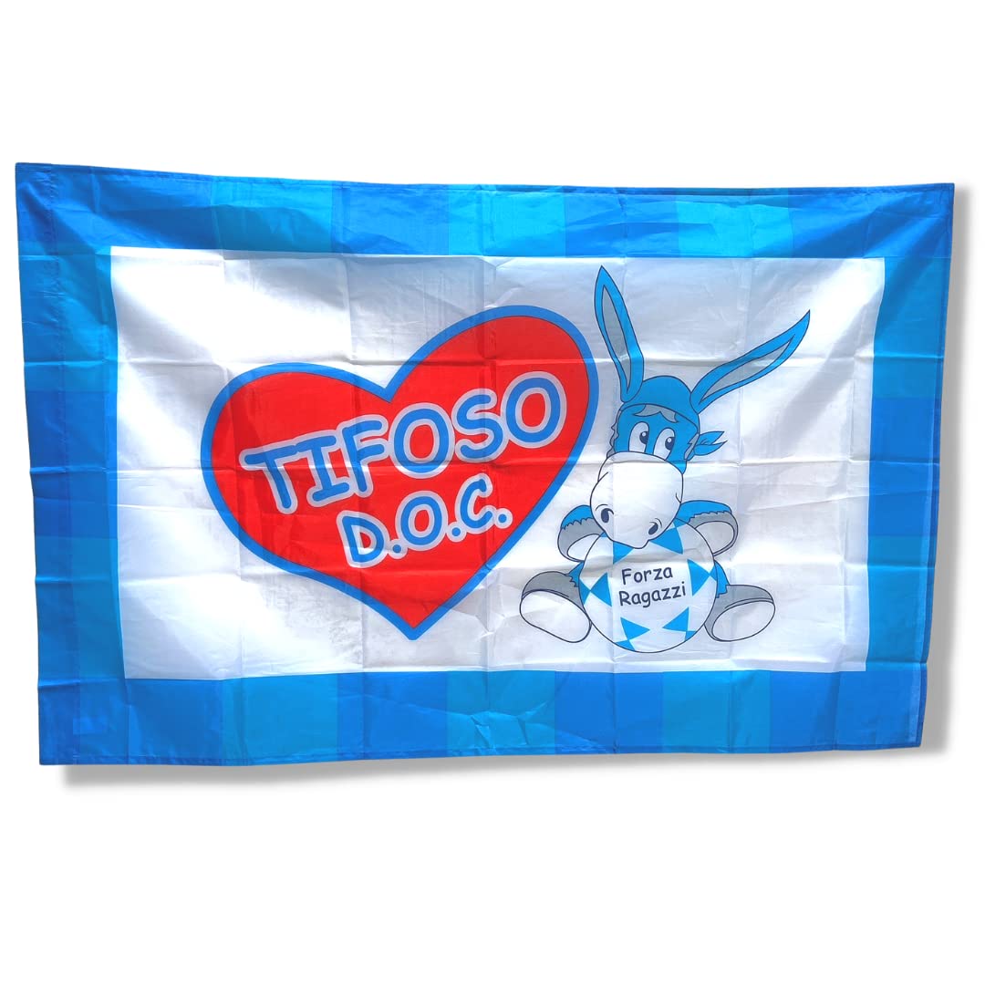NARAMAKI Flag Naples Force Boys Fan Doc - 90x140 cm - Flag with Rod Loop