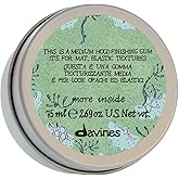 Davines This Is A Medium Hold Finishing Gum, Medium Hold Texture & Matte Finish - Dry Paste for Defined Styles - Workable & Remoldable, 2.54 Fl Oz